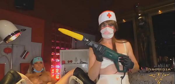  2 Nurses, 1 Kink Masturbation with Sextoys